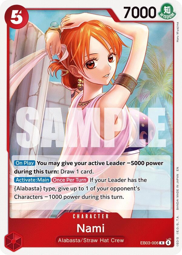 Image for Nami (006) - One Piece Card Game