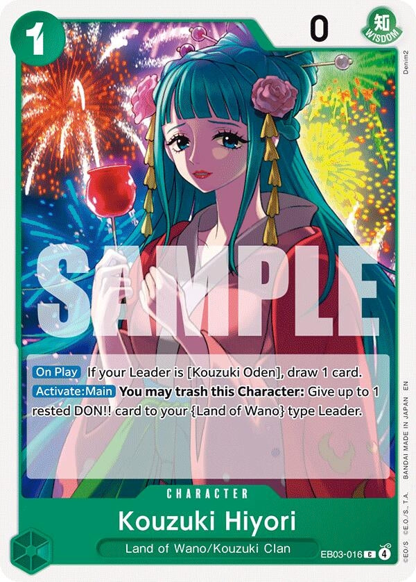 Image for Kouzuki Hiyori - One Piece Card Game