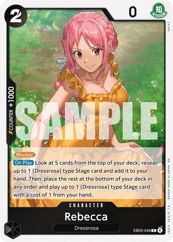 Image for Rebecca - One Piece Card Game
