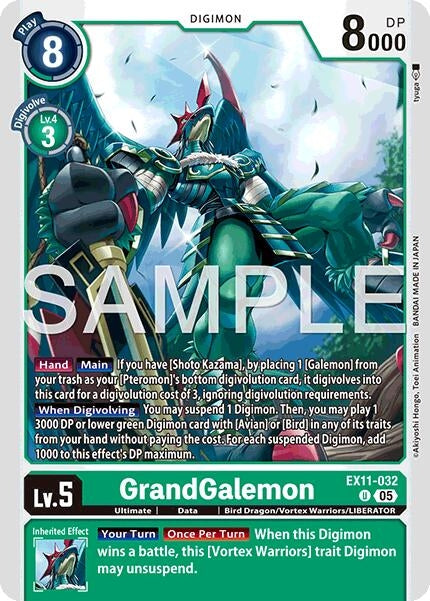 Image for GrandGalemon - Digimon Card Game