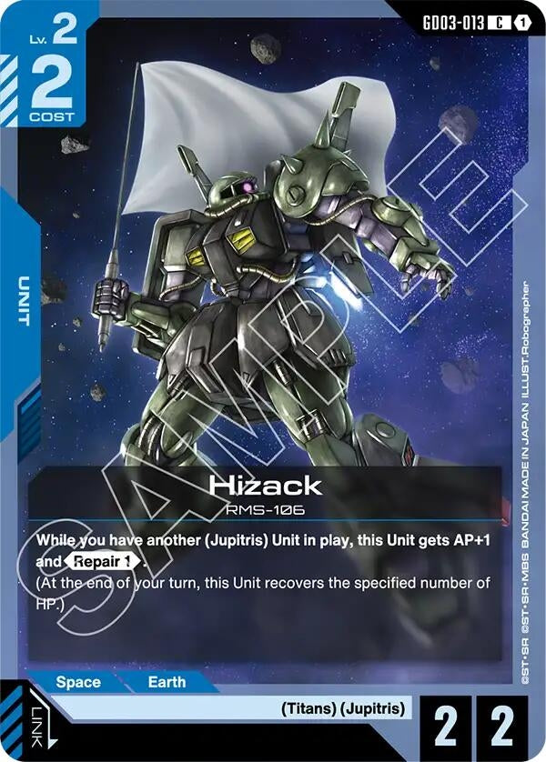 Image for Hizack - Gundam Card Game