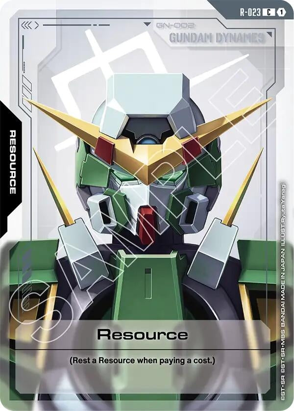 Image for Resource (R-023) - Gundam Card Game