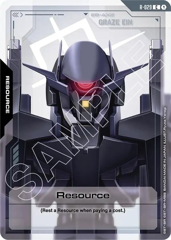 Image for Resource (R-029) - Gundam Card Game