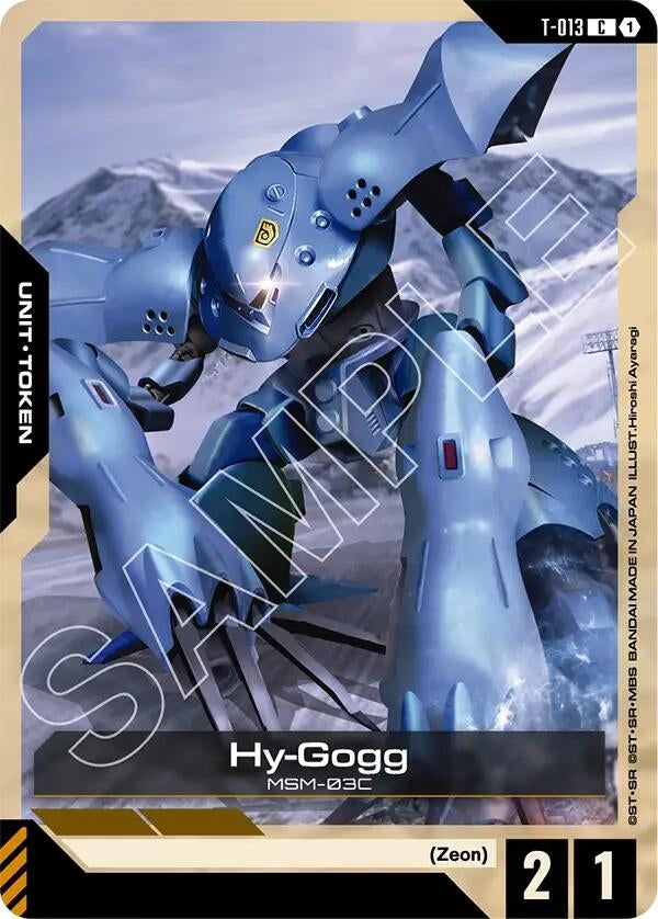 Image for Hy-Gogg (T-013) - Gundam Card Game