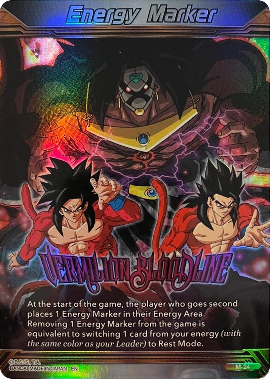 Image for Energy Marker - Vermilion Bloodline (M-24) - Dragon Ball Super: Masters