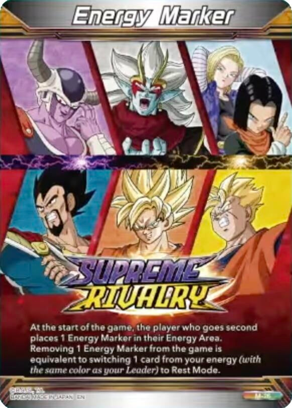 Image for Energy Marker - Supreme Rivalry (M-26) - Dragon Ball Super: Masters