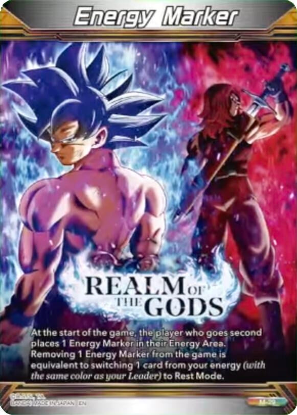 Image for Energy Marker - Realm Of The Gods (M-29) - Dragon Ball Super: Masters
