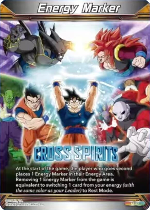 Image for Energy Marker - Cross Spirits (M-27) - Dragon Ball Super: Masters