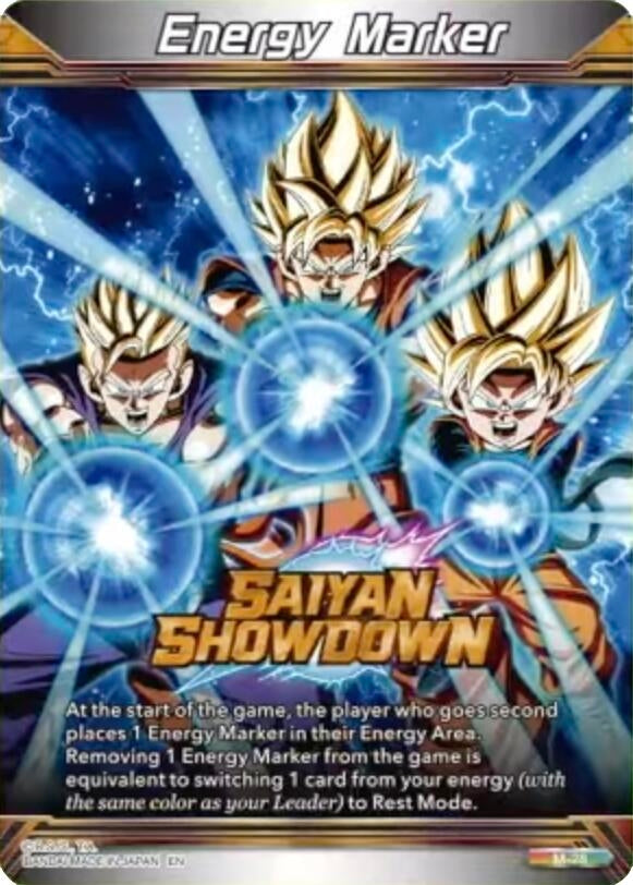 Image for Energy Marker - Saiyan Showdown (M-28) - Dragon Ball Super: Masters