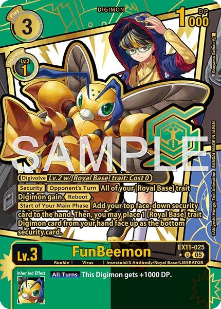 Image for FunBeemon (Rare Pull) - Digimon Card Game