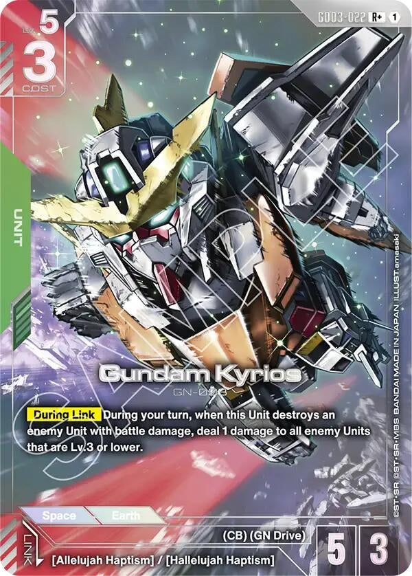 Image for Gundam Kyrios (R+) - Gundam Card Game