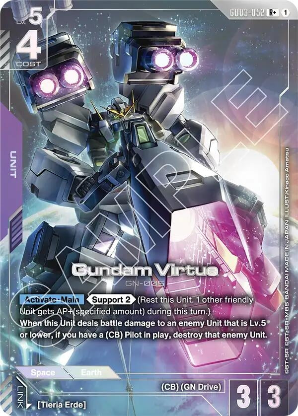 Image for Gundam Virtue (R+) - Gundam Card Game