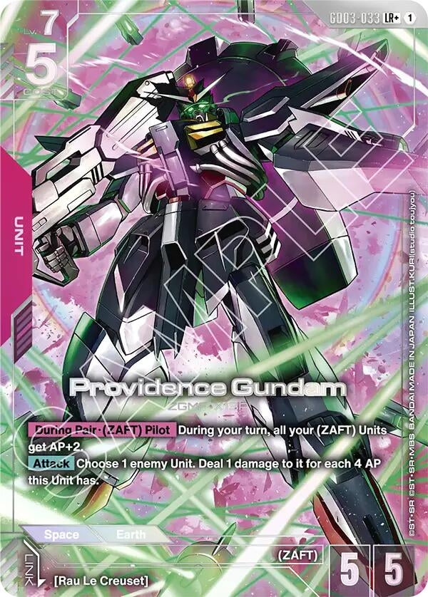 Image for Providence Gundam (LR+) - Gundam Card Game