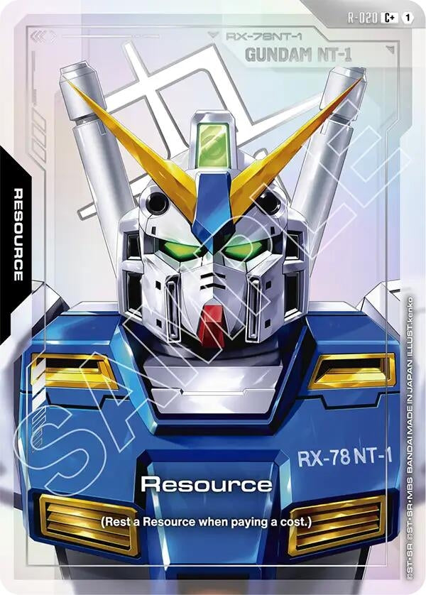Image for Resource (R-020) (C+) - Gundam Card Game