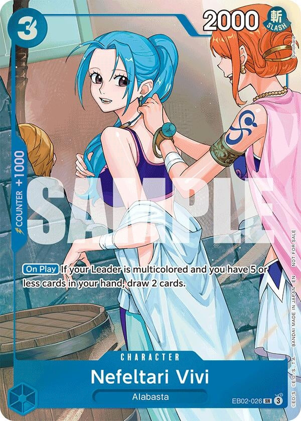 Image for Nefeltari Vivi - EB02-026 - One Piece Card Game