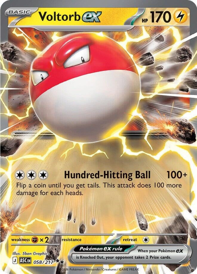 Image for Voltorb ex - Pokemon