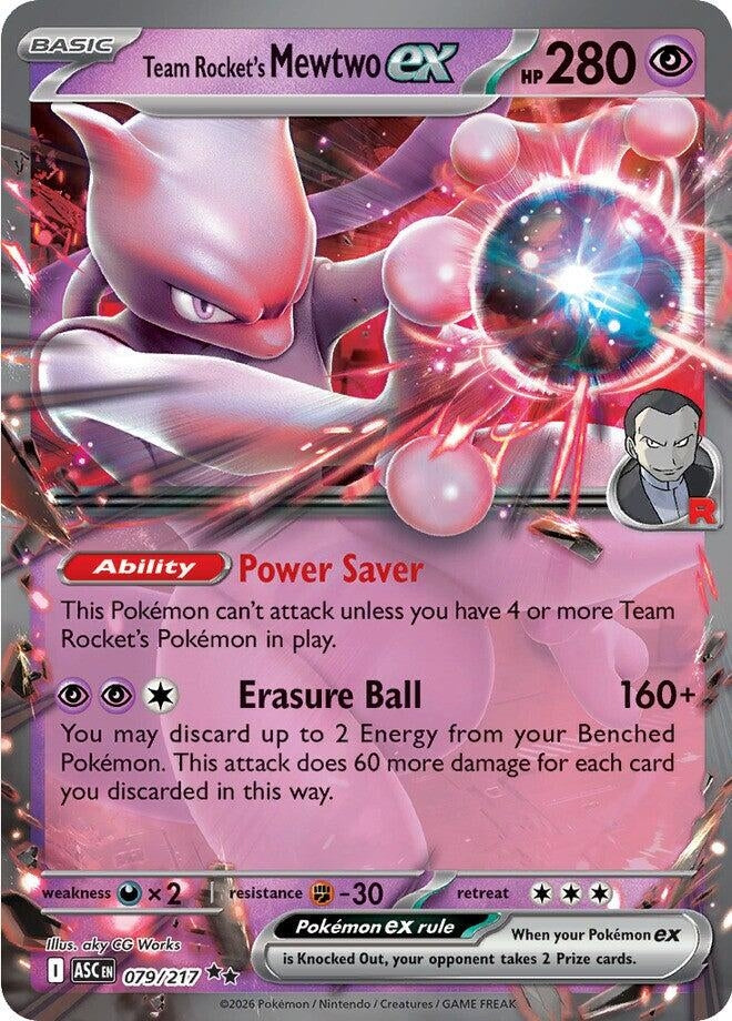 Image for Team Rocket's Mewtwo ex - Pokemon