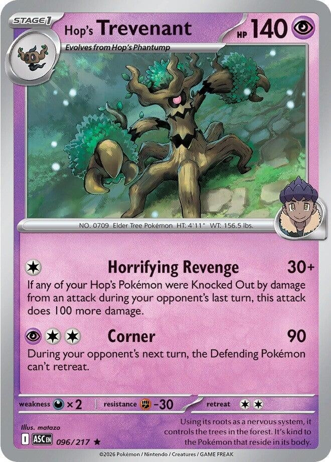 Image for Hop's Trevenant - Pokemon