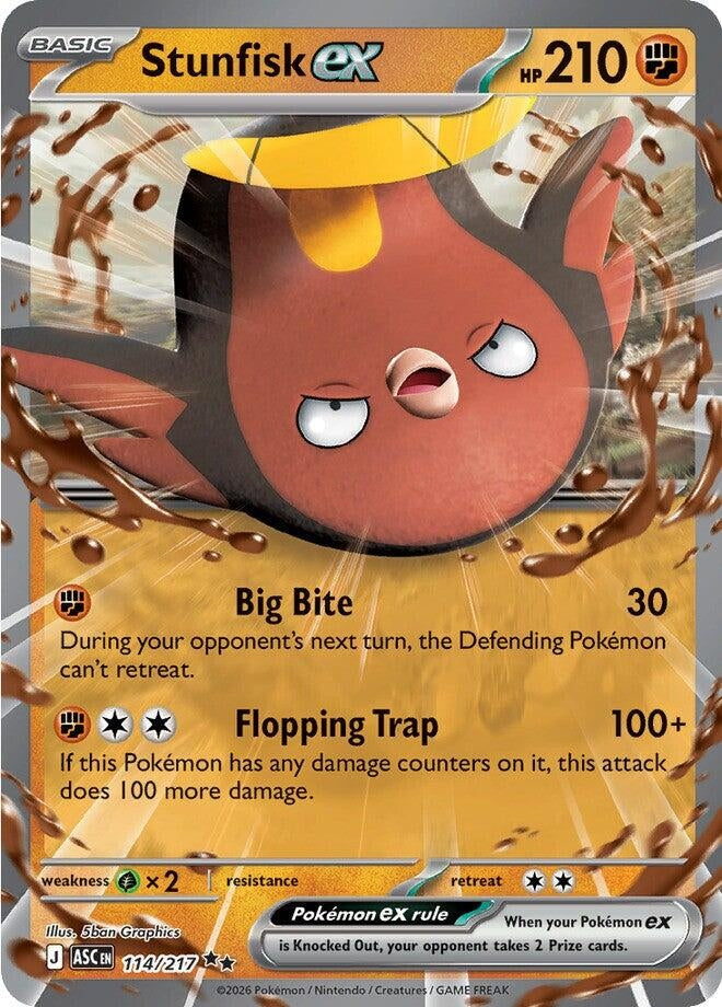 Image for Stunfisk ex - Pokemon