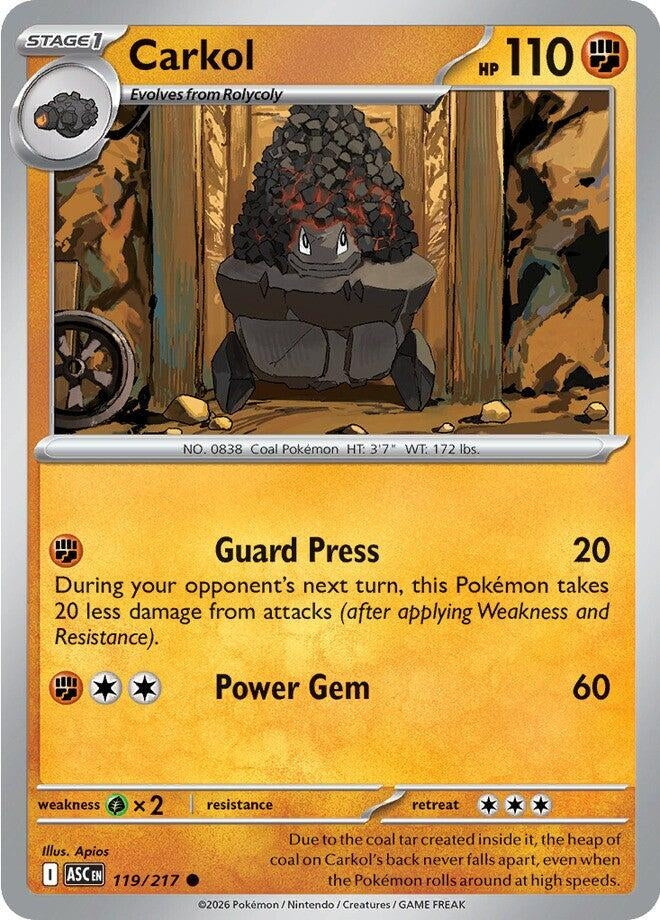Image for Carkol - Pokemon