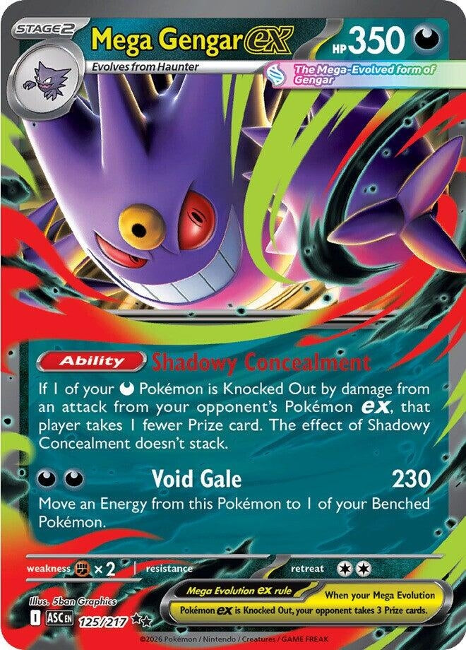 Image for Mega Gengar ex - Pokemon