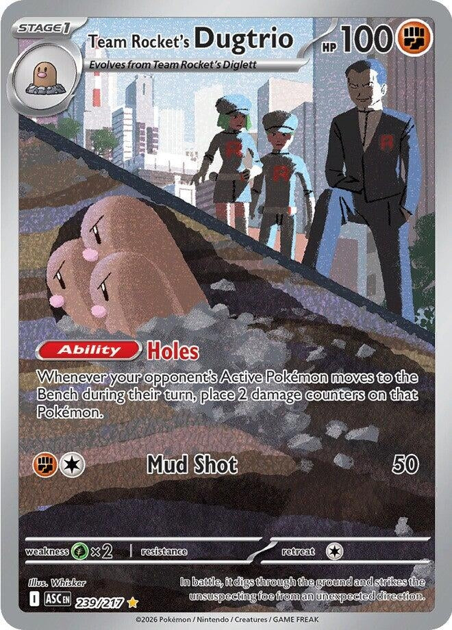 Image for Team Rocket's Dugtrio - Pokemon
