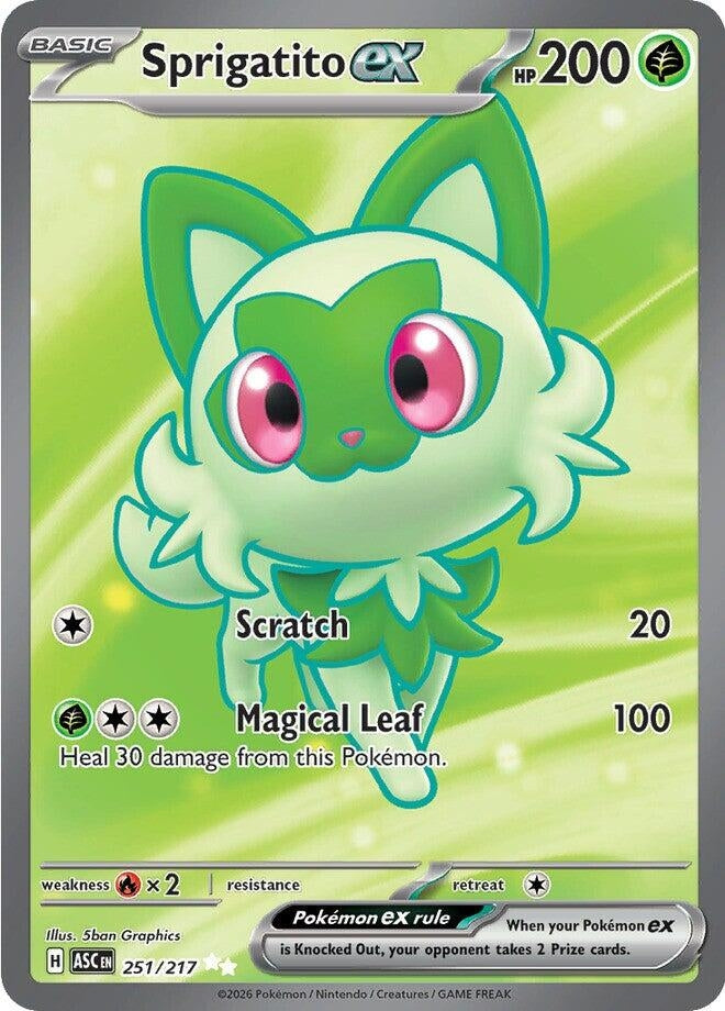 Image for Sprigatito ex - Pokemon