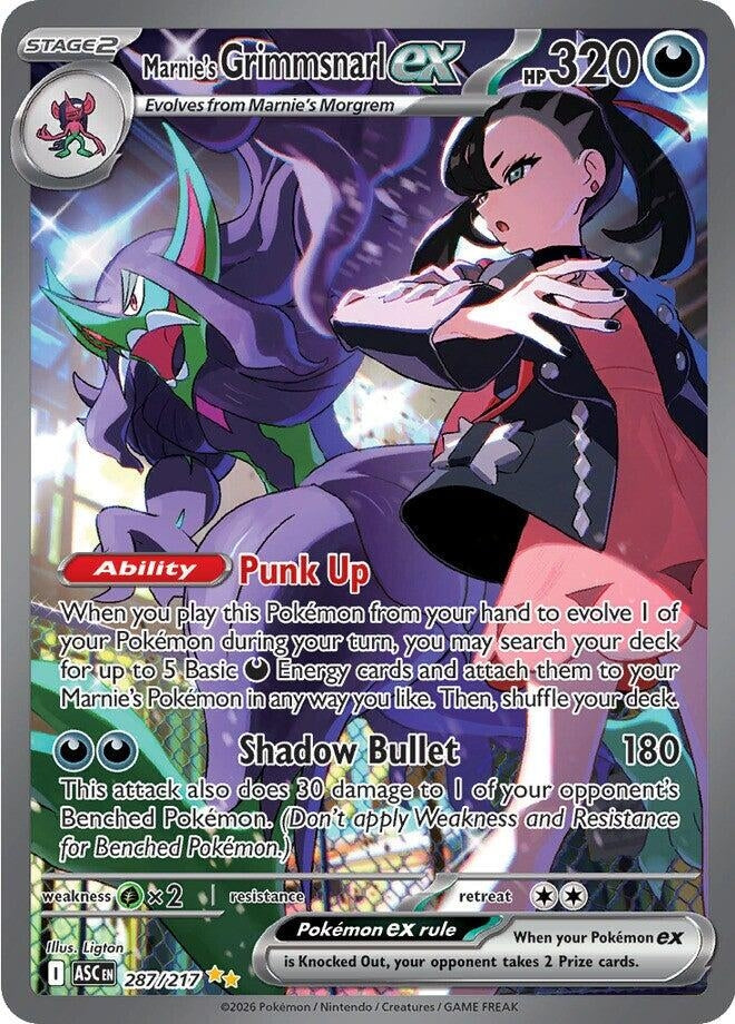 Image for Marnie's Grimmsnarl ex - Pokemon