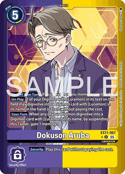 Image for Dokuson Aruba (Limited Foil) - Digimon Card Game