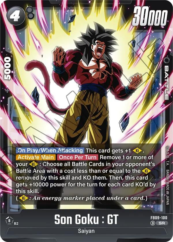 Image for Son Goku : GT - FB09-100 - Dragon Ball Super: Fusion World
