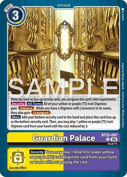Image for Guardian Palace - Digimon Card Game