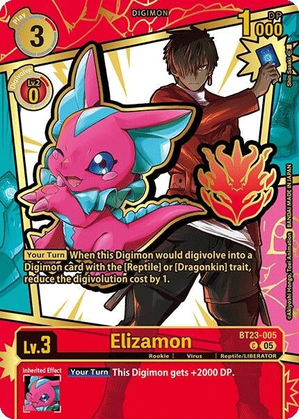 Image for Elizamon (Rare Pull) - Digimon Card Game