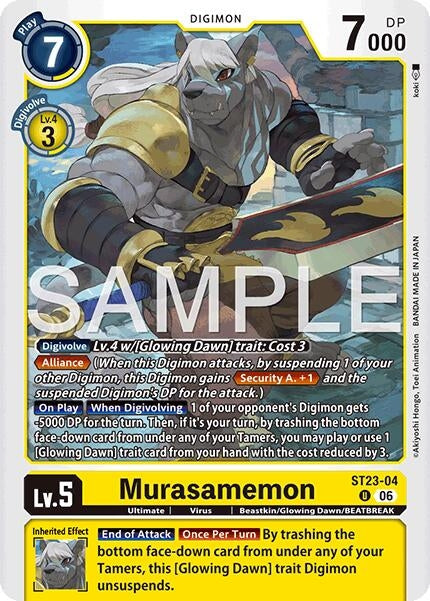 Image for Murasamemon - Digimon Card Game