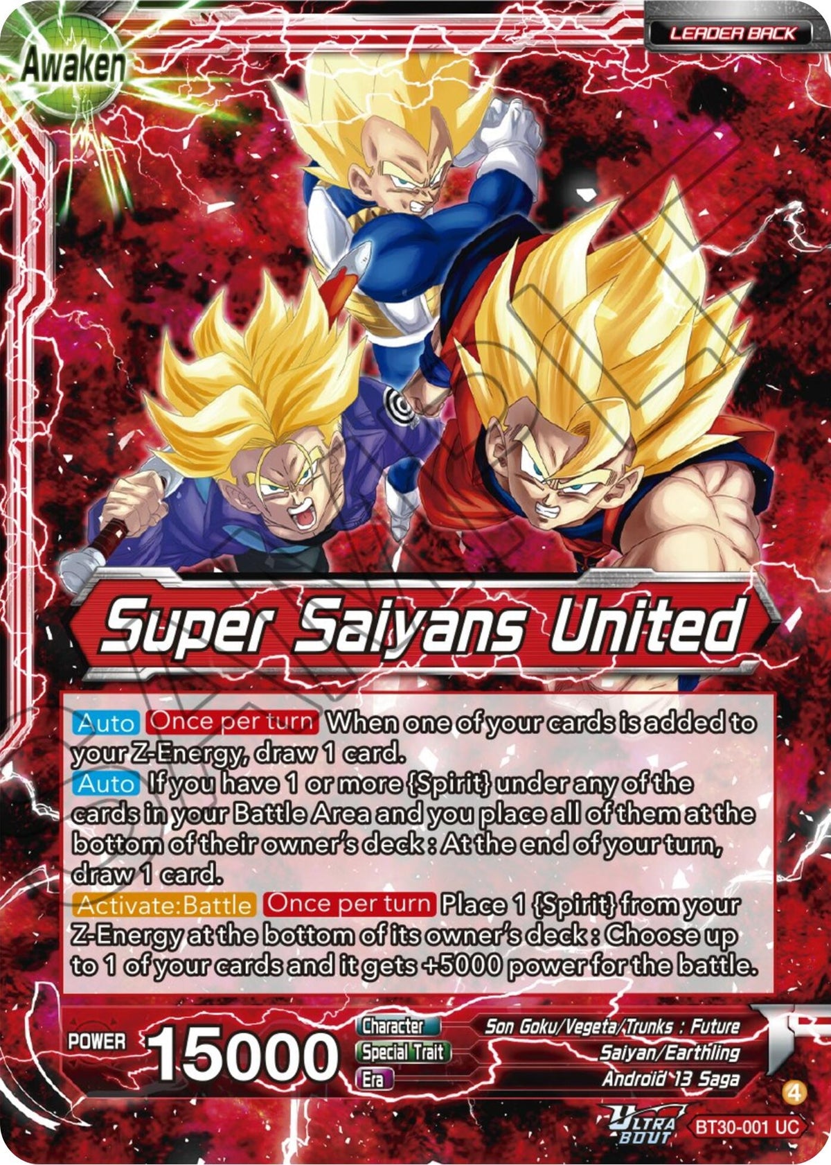 Image for Son Goku, Vegeta, & Trunks // Super Saiyans United - Dragon Ball Super: Masters
