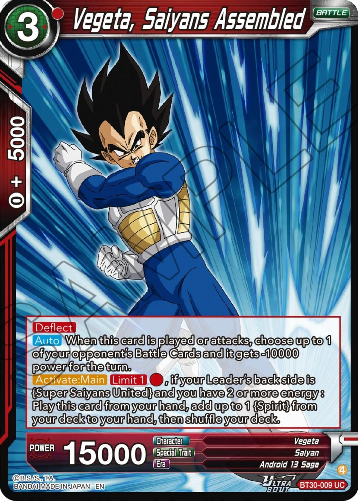 Image for Vegeta, Saiyans Assembled - Dragon Ball Super: Masters