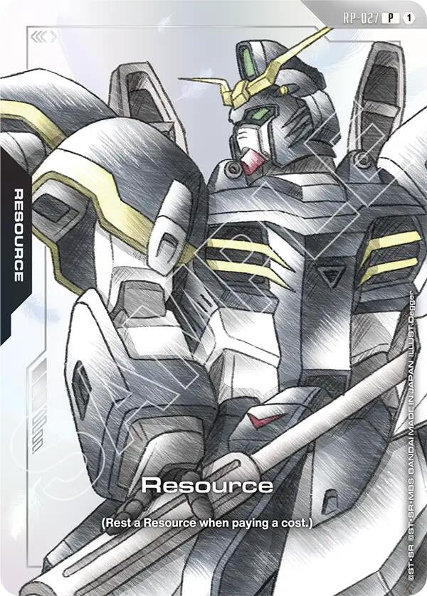 Image for Resource (RP-027) (Premium Accessory Set - Mobile Suit Gundam Wing) - Gundam Card Game
