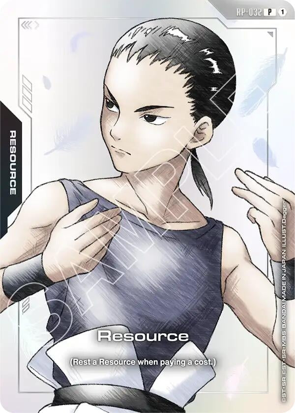 Image for Resource (RP-032) (Premium Accessory Set - Mobile Suit Gundam Wing) - Gundam Card Game