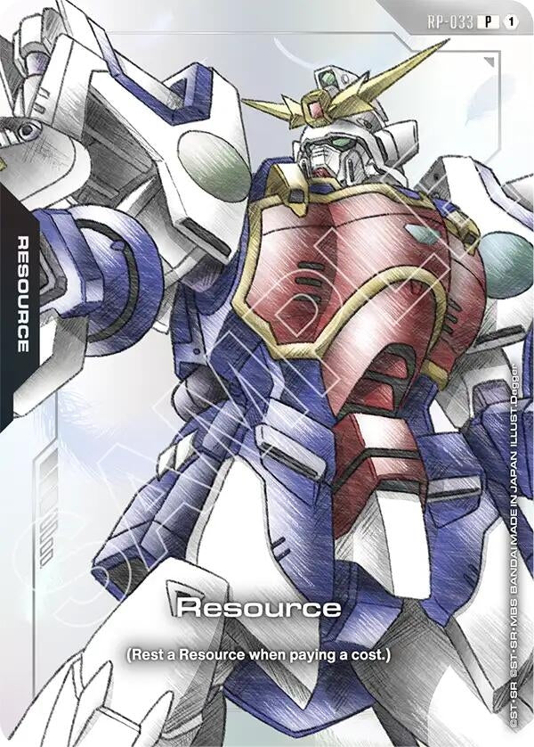 Image for Resource (RP-033) (Premium Accessory Set - Mobile Suit Gundam Wing) - Gundam Card Game