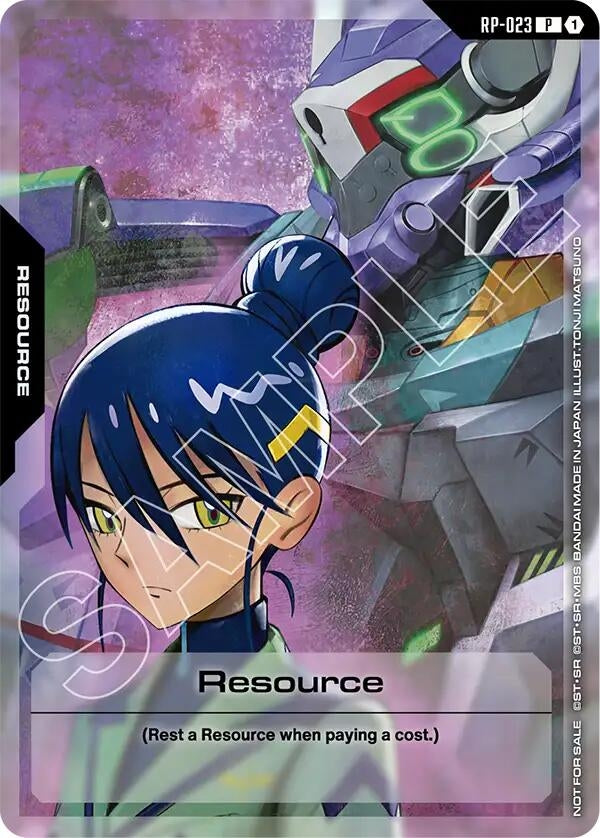 Image for Resource (RP-023) (Mobile Suit Gundam GQuuuuuuX) - Gundam Card Game