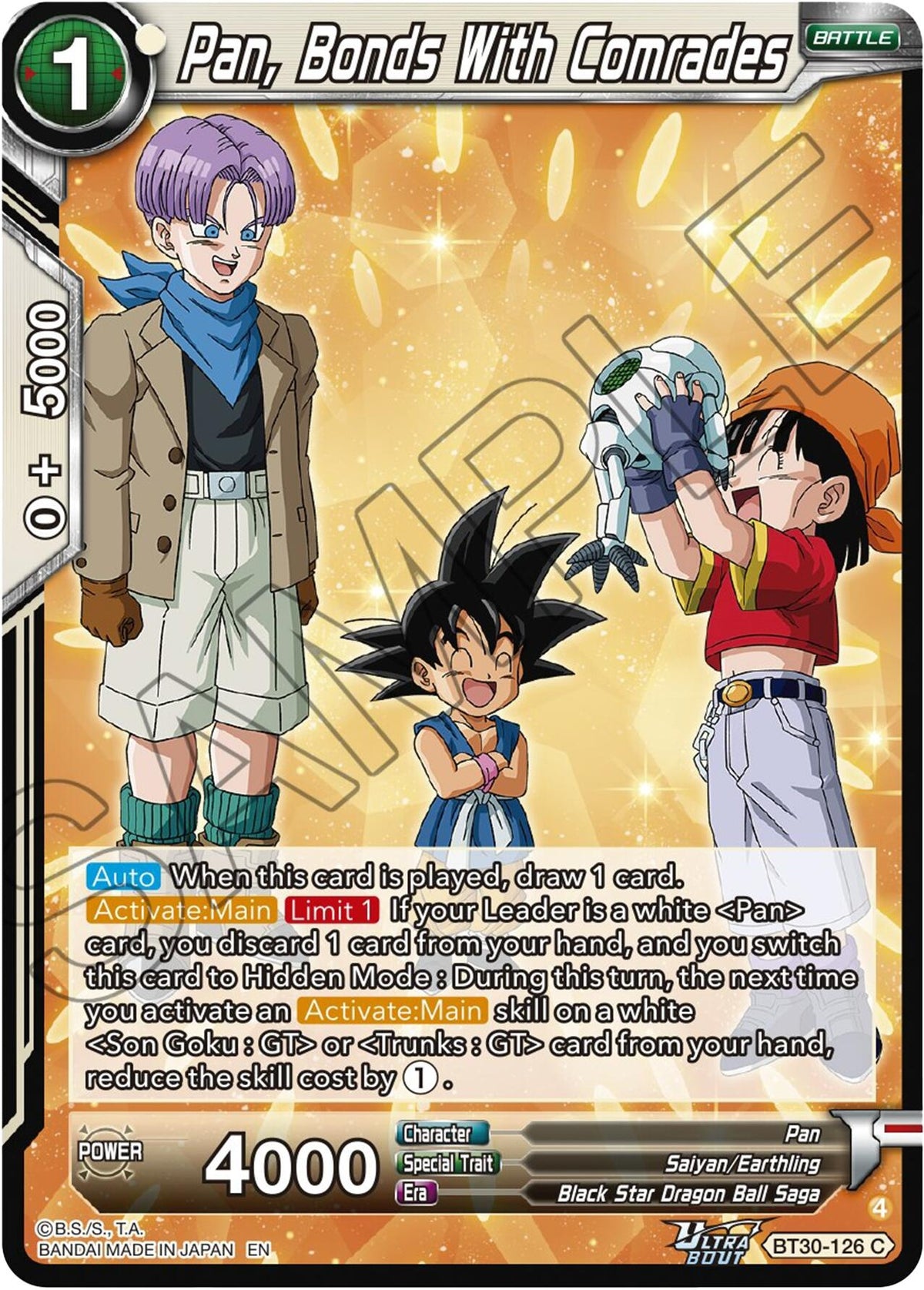 Image for Pan, Bonds With Comrades - Dragon Ball Super: Masters