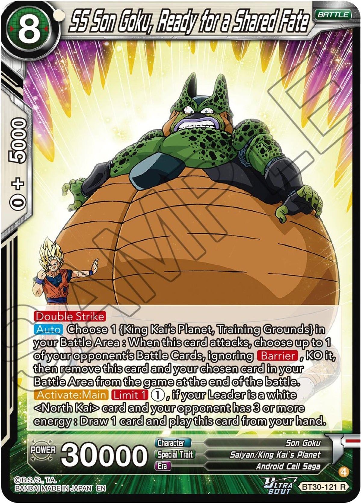 Image for SS Son Goku, Ready for a shared Fate - Dragon Ball Super: Masters
