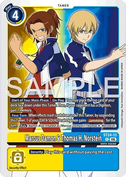 Image for Marcus Damon & Thomas H. Norstein - Digimon Card Game