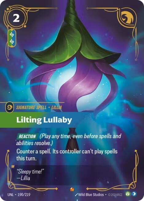 Image for Lilting Lullaby - Riftbound: League of Legends Trading Card Game
