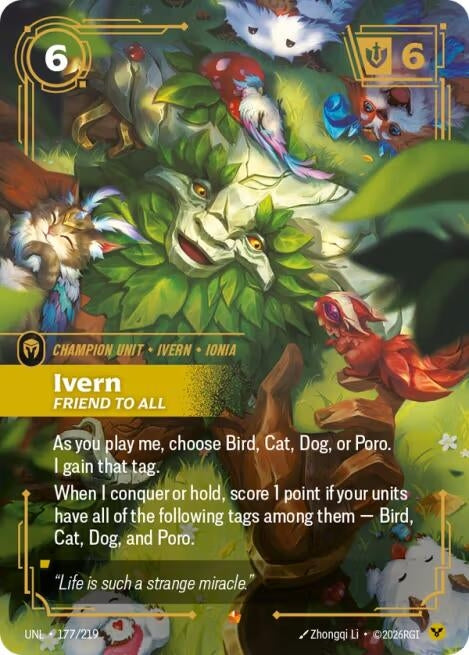 Image for Ivern, Friend to All - Riftbound: League of Legends Trading Card Game