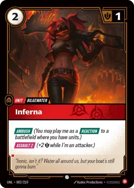 Image for Inferna - Riftbound: League of Legends Trading Card Game
