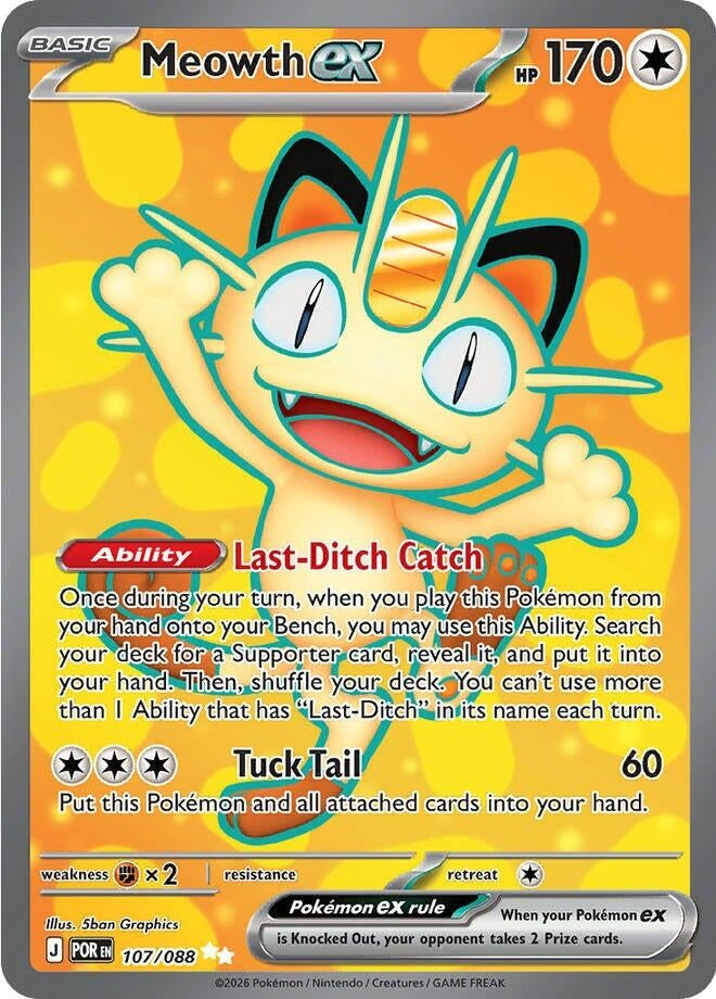 Image for Meowth ex - Pokemon