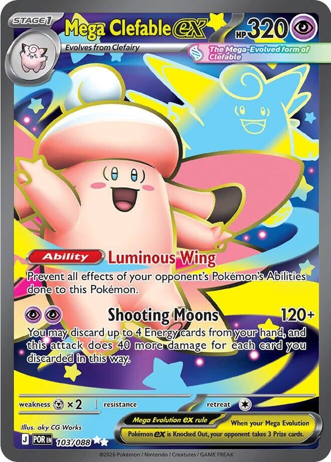 Image for Mega Clefable ex - Pokemon