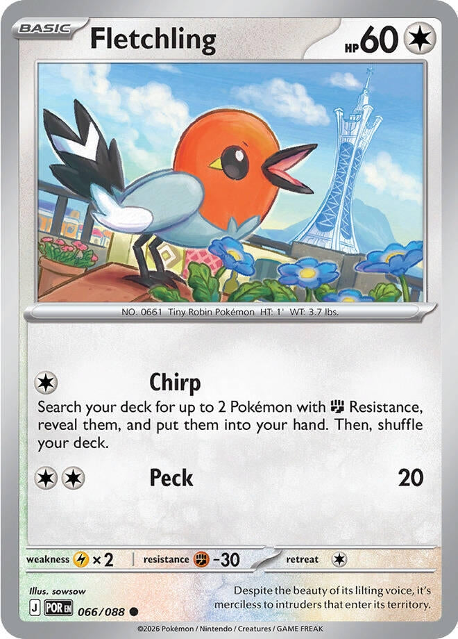Image for Fletchling - Pokemon