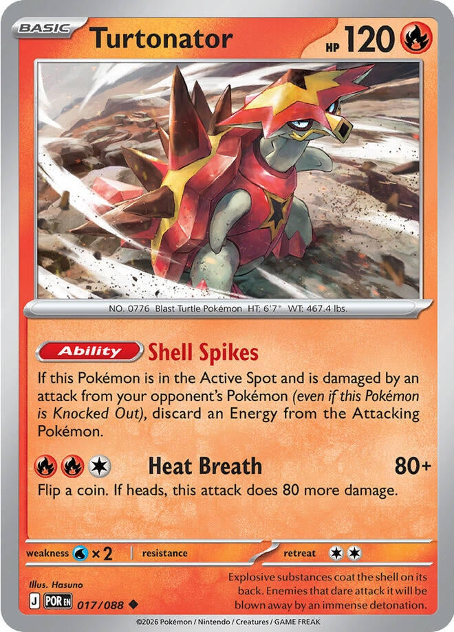 Image for Turtonator - Pokemon
