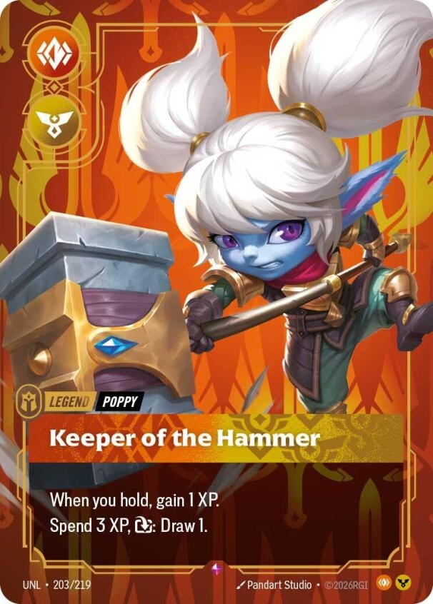 Image for Poppy, Keeper of the Hammer - Riftbound: League of Legends Trading Card Game